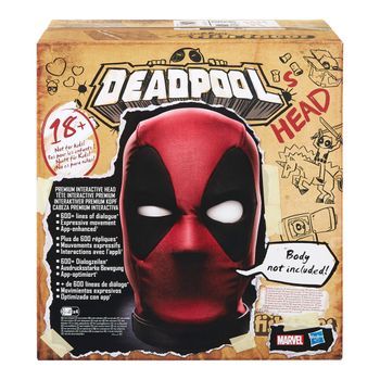 Marvel Legends Cabeza Premium E Interactiva De Deadpool - Figura - Marvel Classic  - Adult