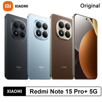 Xiaomi Redmi Note 15 Pro+ 5G Versión Global Snapdragon 7s Gen 4 NFC Batería Monstruosa de 6500mAh Pantalla AMOLED CrystalRes de 6.83 Pulgadas Smartphone