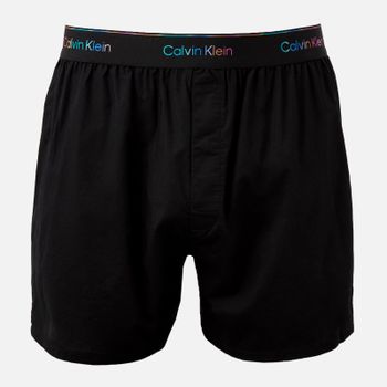Calvin Klein Pride Lounge Cotton-Poplin Boxer Shorts - S