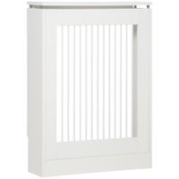 cubierta de radiador 60x18x84 cm blanco