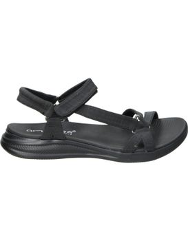 Sandalias Planas Para Mujer Amarpies Abz23551 Negro 40