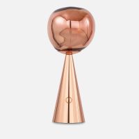 tom dixon melt portable lamp led - copper