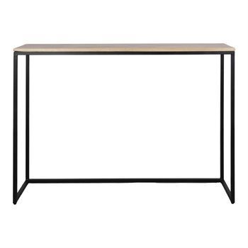 Consola De Madera Y Metal Constantin 120x87x30