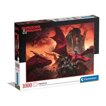 Puzzle 1000 Piezas Dungeons Dragons De Clementoni - Clementoni