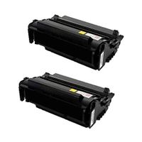 compatible multipack lexmark t420 printer toner cartridges 2 pack -12a7415