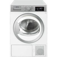 smeg dht81luk 8 kg heat pump tumble dryer - white white