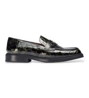 wonders para mujer b-9143552111764 mocasines de piel ned verde 38 plano ninguno casual clasico charol