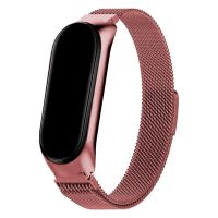cool correa metal rosa para xiaomi mi band 5 6  7 amazfit band 5