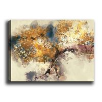 pintura decorativa lienzo canvas tablo-158 multicolor 70x100 cm