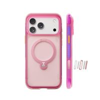 torras funda ostand q3 air iphone 17 pro max neon pink