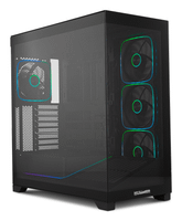 caja nox hummer hummer blade torre atx argb ultra airflow negro rgb negro transparente