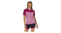 strong maillot de manga corta asics fujitrail run  strong rosa para mujer