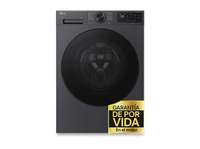 lavadora carga frontal - lg f4x5009tbb 9 kg 1400 rpm 12 programas turbowash 360 clase a-40 acero grafito mate