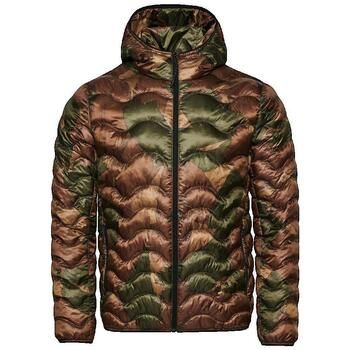 Superdry Abrigo de plumas Doudoune Vintage à capuche slim en polyester recyclé para hombre