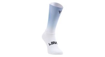 Par de calcetines lebram race aero azul ahumado
