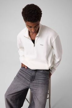Sudadera Con Media Cremallera