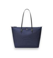 lauren ralph lauren para mujer 431950007001 bolso tote keaton grande de nailon marino osfa casual nylon reciclado