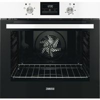 zanussi zob35471wk electric oven - white steel white