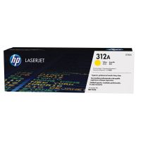 hp 312a toner original laserjet amarillo
