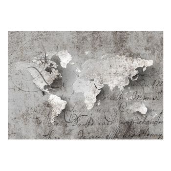 Papel Pintado 3d - Map And Letter (400x280 Cm)