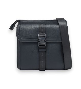 A|X Armani Exchange para hombre. XM002568AF22537MC105 Bandolera Fabric negro (OSFA), Casual, Poliéster