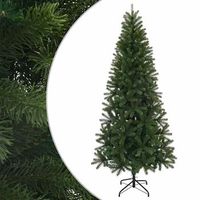arbol de navidad artificial verde 180 cm pvc pe y acero