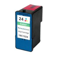 compatible colour lexmark no24 ink cartridge replaces lexmark 18c1524e
