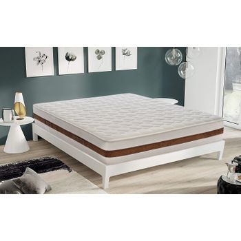 Colchón 140x190  Ortopédico De Espuma Con Memoria De 22 Cm De Altura