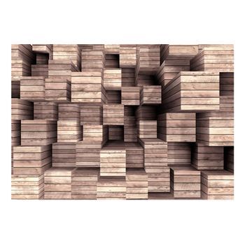Papel Pintado 3d - Wooden Finesse (350x245 Cm)