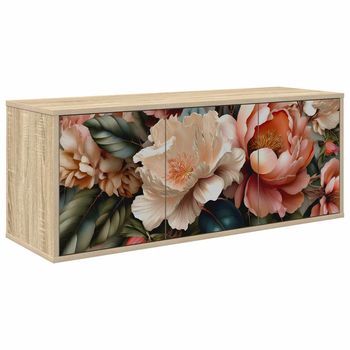 Mueble De Tv Montado En La Pared Borne 102 X 33 X 40 Cm Vidaxl