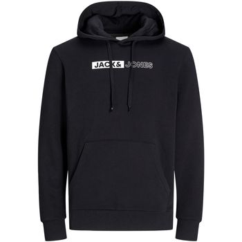Jack & Jones Jersey 12233599 JJECORP LOGO SWEAT HOOD PLAY NOOS BLACK PLAY 5 para hombre