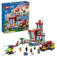 lego city - parque de bomberos  6 anos - 60320
