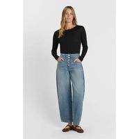 le temps des cerises jeans jeans loose ancho  largo 34 para mujer