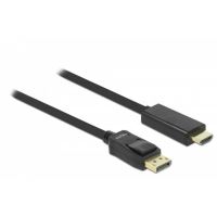 adaptador de cable de video delock 82435 3 m hdmi a displayport