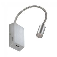 aplique led con usb leiden 3w