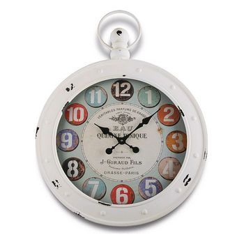Reloj De Pared Metal (79 X 60 Cm)