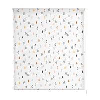 estoralis - estor enrollable translucido  estampado texturas  160 x 180 cm anchoalto tamano tela 157 x 175 cm  t-4071 unico