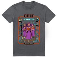 steven rhodes camiseta cult book club para mujer