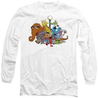 sesame street camiseta manga larga tv29026 para mujer