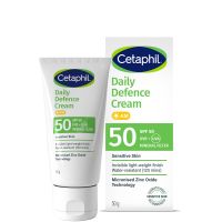 cetaphil daily defence cream spf50 with uvauvb filters for sensitive skin 50g