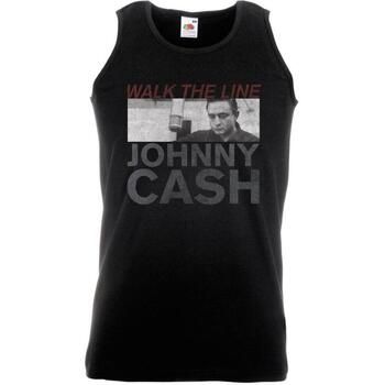 Johnny Cash Camiseta tirantes RO1872 para mujer