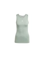 camiseta de fitness adidas techfit train tk mujer verde