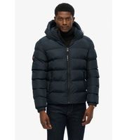 superdry para hombre m5011905a chaqueta acolchada hooded sports marino m casual poliester