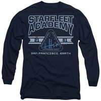 star trek tops y camisetas starfleet academy earth para mujer
