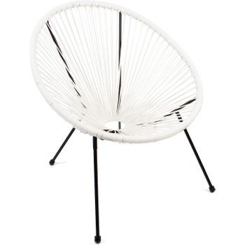 Silla De Metal Acapulco - Blanco