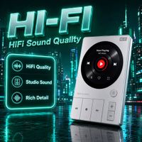 reproductor de audio hifi de 128gb sin perdidas ess9018 dac dsd256 32bit192khz diseno de teclas de piano reproductor de musica portatil de grado profesional