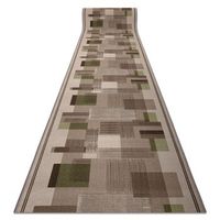 alfombra de pasillo con refuerzo de goma listra geometrico antidesliz 80x710 cm