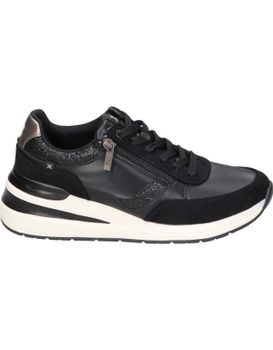 Zapatos Veganos Con Cuña Para Mujer Xti 144628 Negro 40