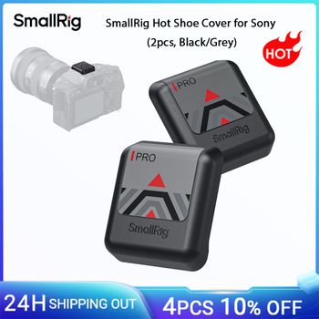 SmallRig A7 IV Cubierta de zapata caliente para Sony Alpha 1 II / 9 III / 7 IV / 7 V / 7S III / 7R IV, 2 piezas, Negro/Gris