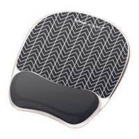 alfombrilla de ratan fellowes gel chevron